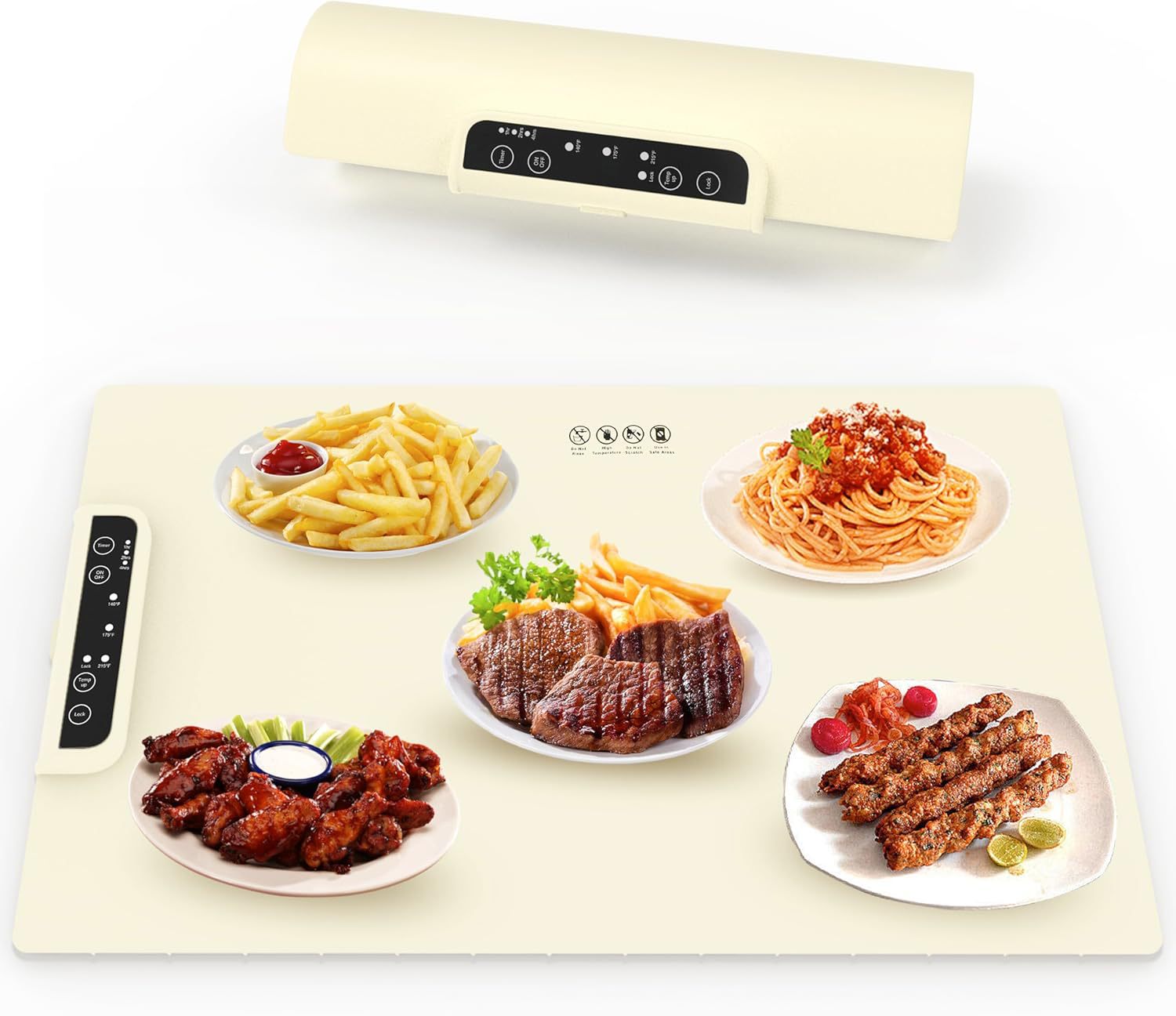 Title 4, Multifunctional Hot Dish Temperature Keeping Pa...