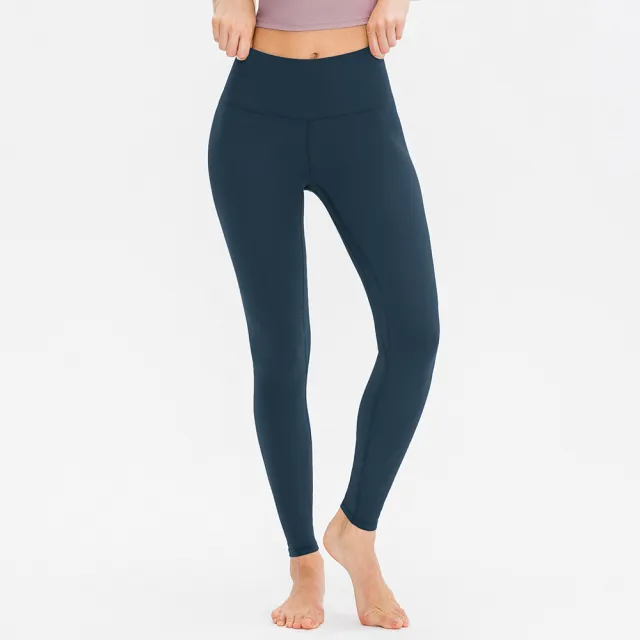 Women's Fashion Casual Printing High Waist Hip Lift Sports Trousers Navy Blue - Shop at LoveMi