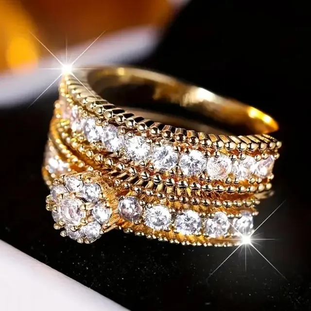 Fashion High end Personality Ring Set Women Gold - Shop at LoveMi
