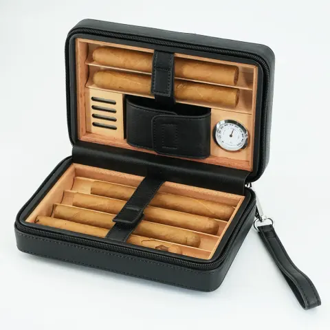 Cigar Box Zipper Bag Suitable for Cigarette Boxes
