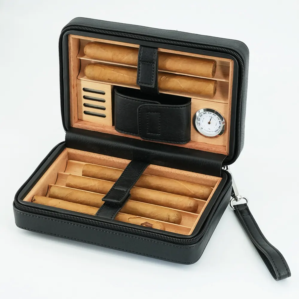 Cigar Box Zipper Bag Suitable for Cigarette Boxes