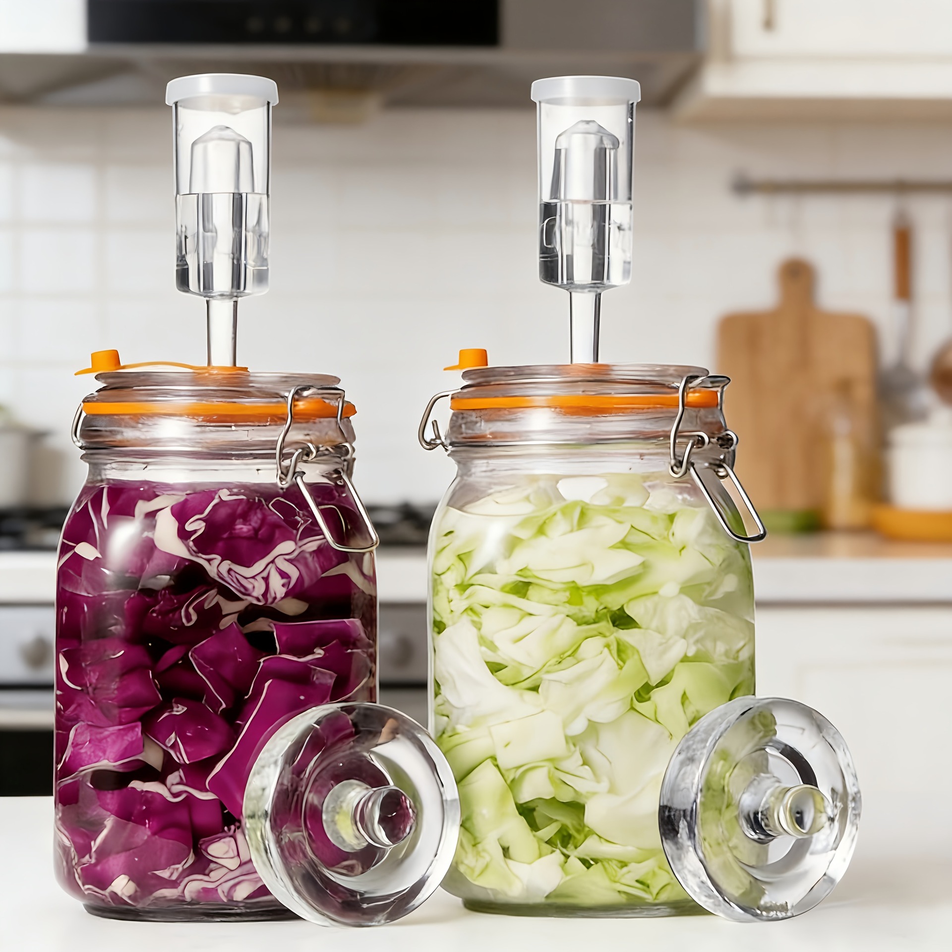 Household Storage Glass Fermentation Jar