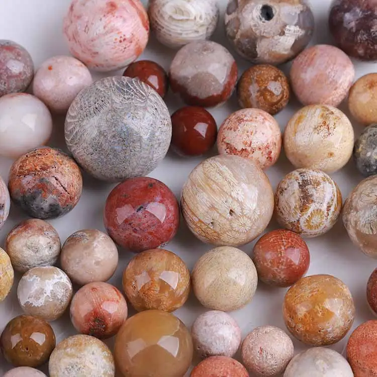 Natural Coral Jade Bracelet Female Big Hand-held Fireworks