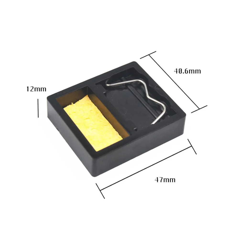 All-metal Soldering Iron Stand With A Square Holder For Securing The Iron