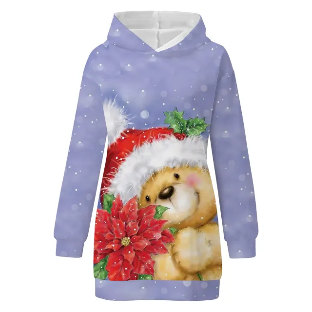 Christmas Print Hoodie Digital Printing Wyq0105Sm1047 Xxl - Shop at LoveMi