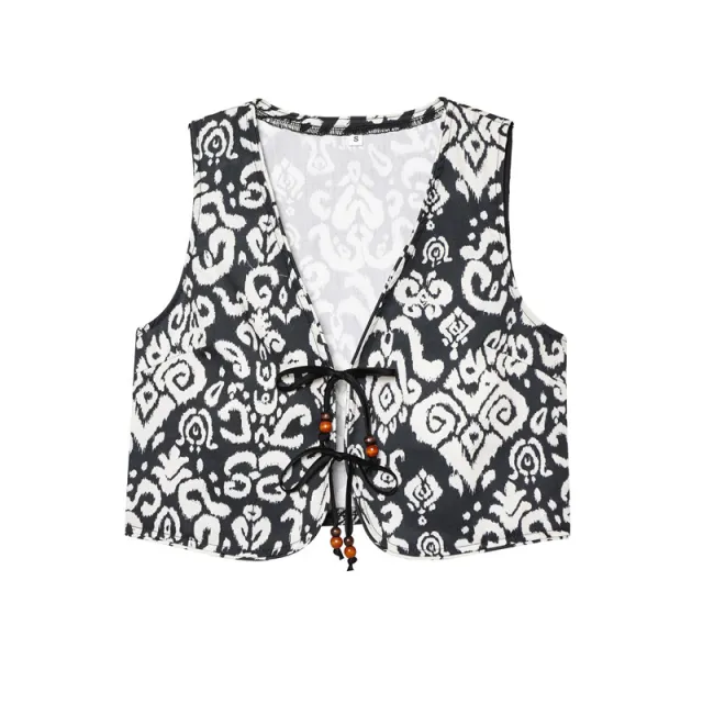 Fashion Printed Vest Casual Shorts Top - Shop at LoveMi