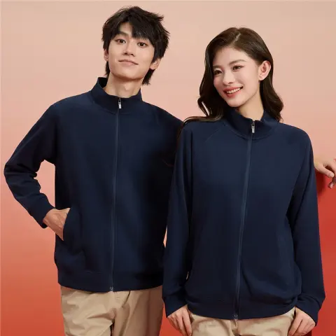 Zipper Chenille Cotton Men's and Women's Coats