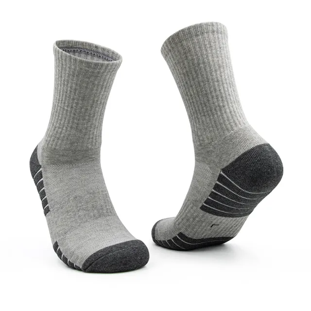 Men's Basketball Socks Thickening Towel Gray - Shop at LoveMi