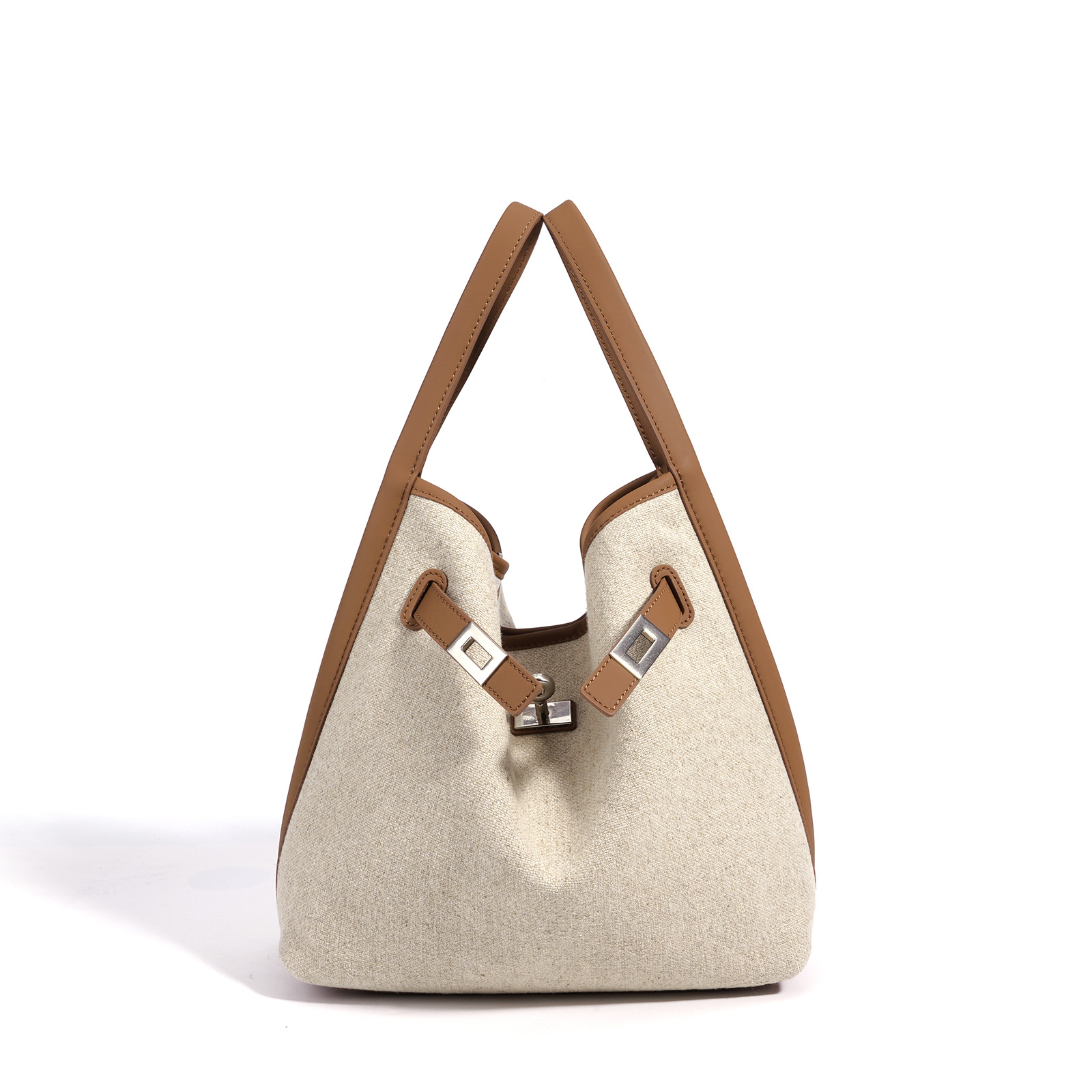 Genuine Leather Crossbody Bucket Bag, picture 2 of 4