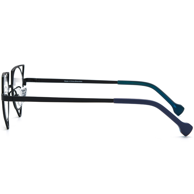 Colored Cat-eye Ultra-light Pure Titanium Myopia Glasses - Image 3