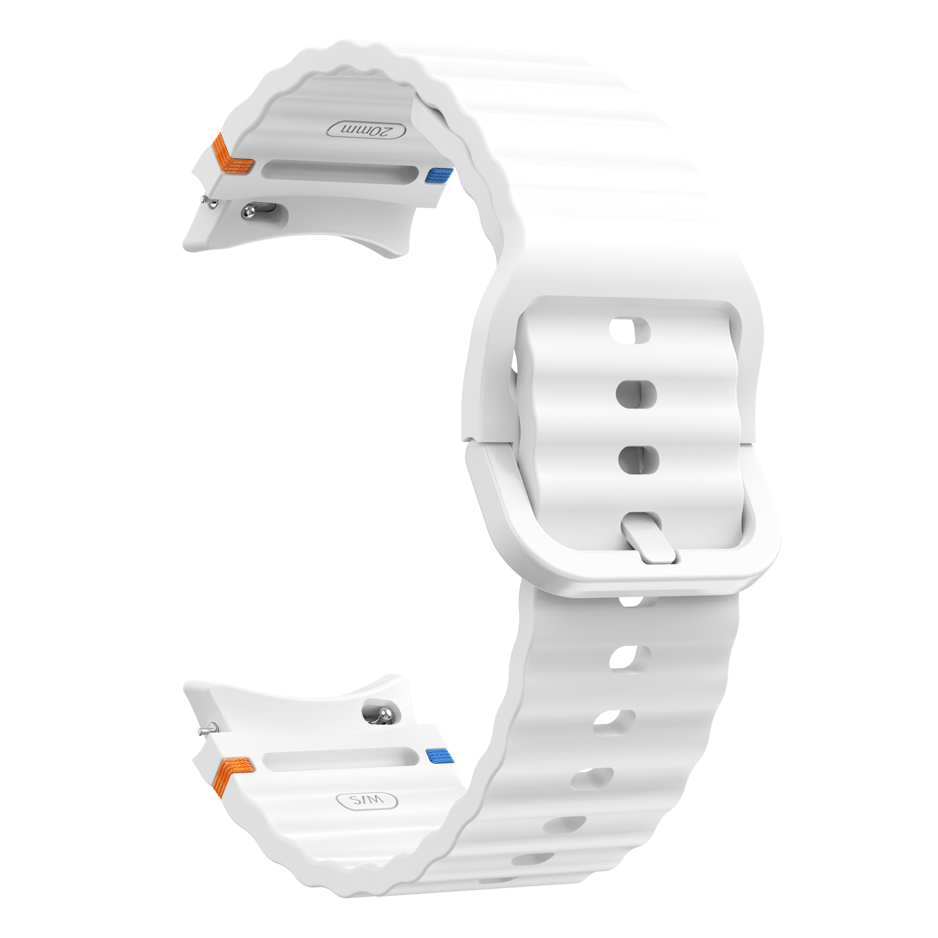 Title 17, Wave Style Stitching Silicone Strap