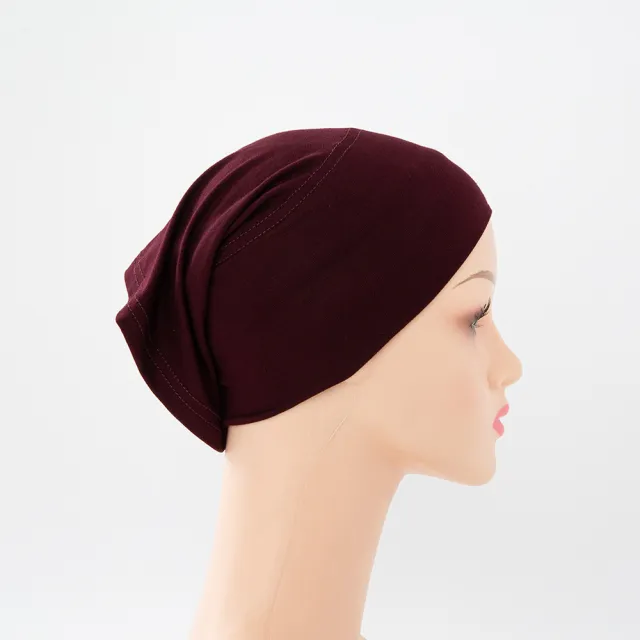 Modal Mercerized Cotton Multicolor Bottoming Hood Jersey Stretch Pile Cap Style 6 - Shop at LoveMi