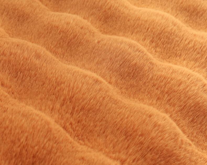 Winter Warm Sofa Cushion Bubble Velvet Thickened Fleece Cushion Cover Cloth Autumn And Winter New Modern Simple Non-slip Cushion