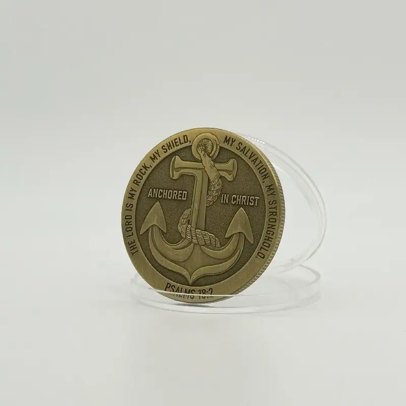 Anchor Commemorative Coin Foreign Trade Antique Bronze
