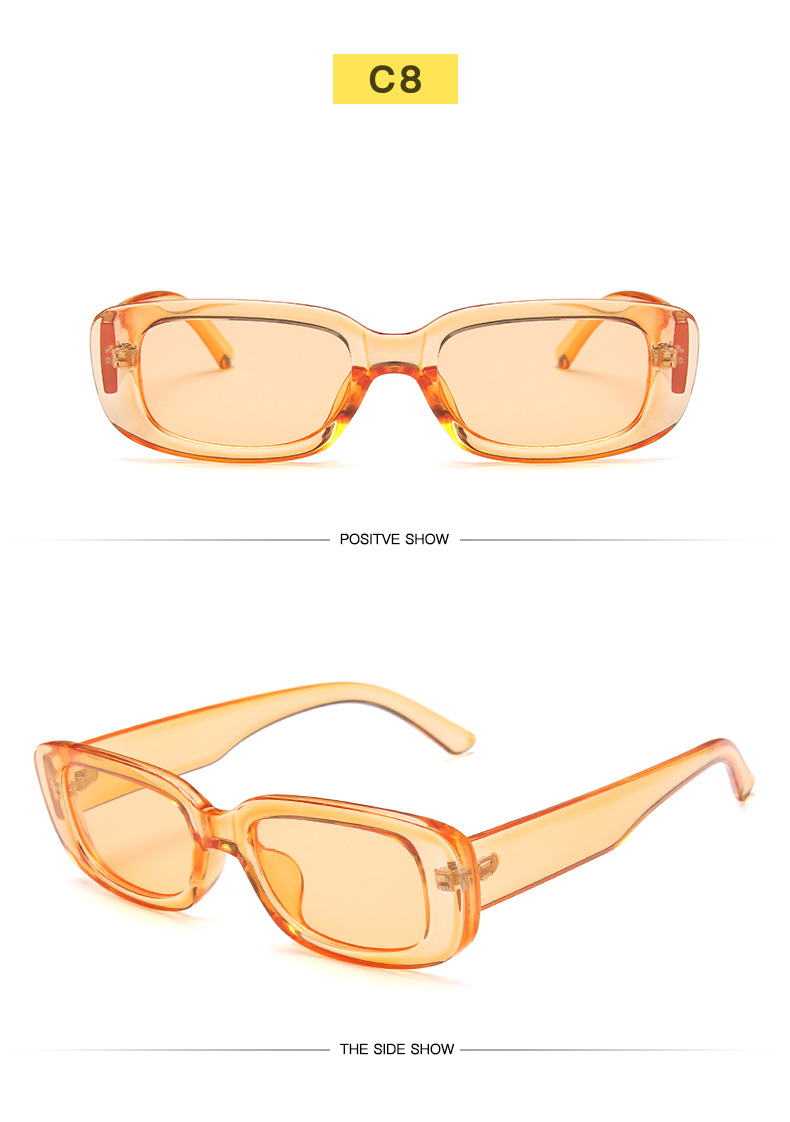 Title 18, Sunglasses Square Jelly Color Too Glasses