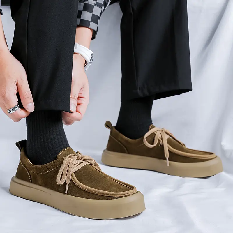 Fashion Suede Casual Low-top Sneakers