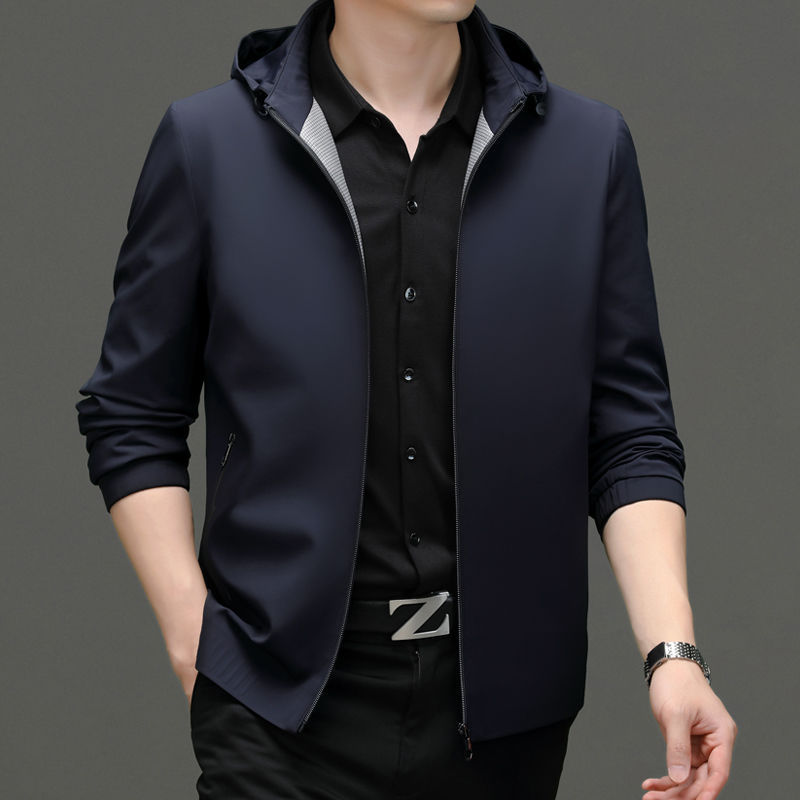 Hooded Jacket Casual Detachable Outerwear - Image 6