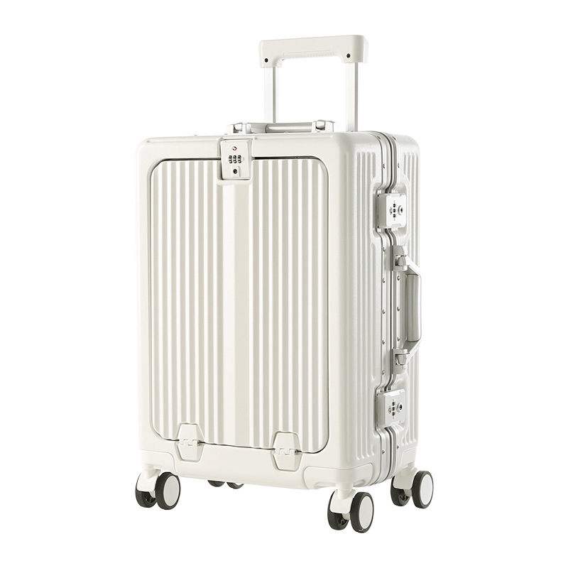 Solid-color Multi-functional Boarding Suitcasetravel Suitcase