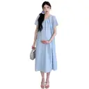 Loose Summer Wind New Pregnant Women Dress view 3