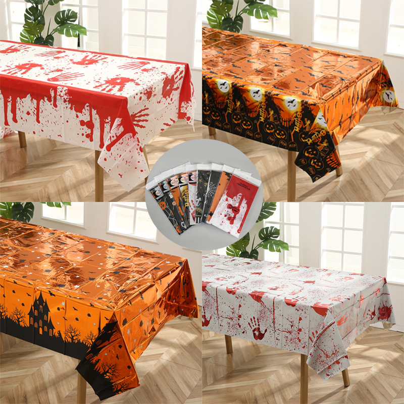 Small Size Halloween Theme Party PE Tablecloth - Image 6