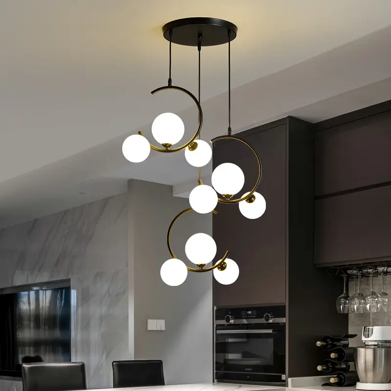 Glass Globe Pendant Light Stylish And Creative