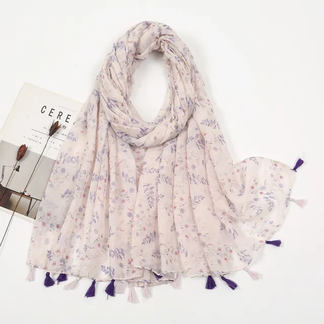 Sunscreen Shawl Cotton And Linen Scarf Soft Skin friendly 1 Style - Shop at LoveMi