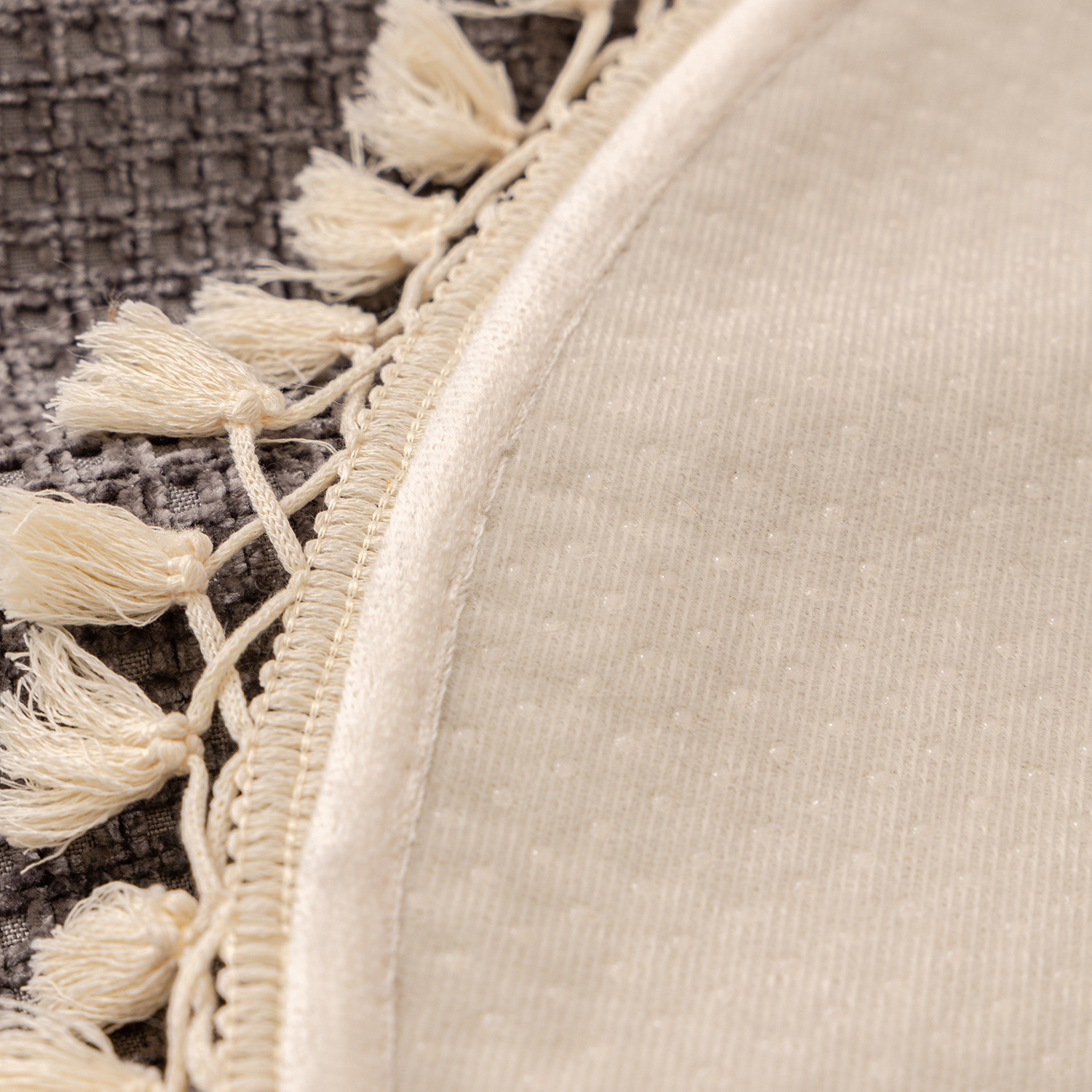 Special-shaped Tassle Fashion Short Plush Non-slip Sofa Cover