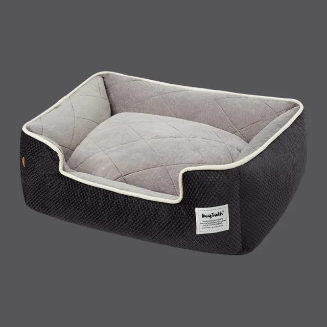Thickened Winter Warmth Detachable And Washable Dog And Cat Litter Classic Black - Shop at LoveMi