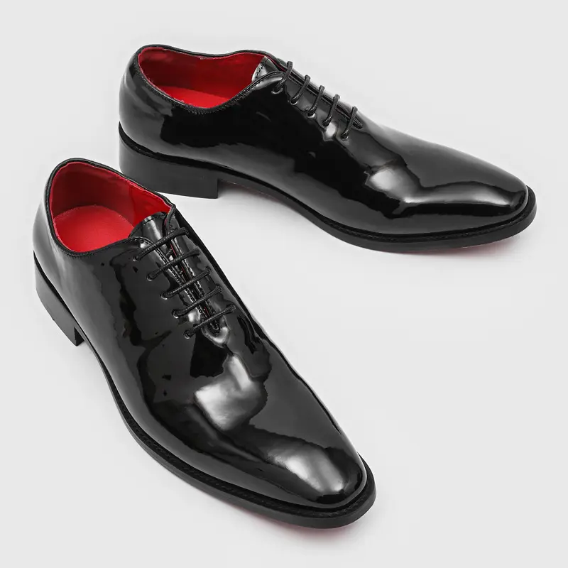 Casual Commuter Formal Red-soled Glossy British-style Business