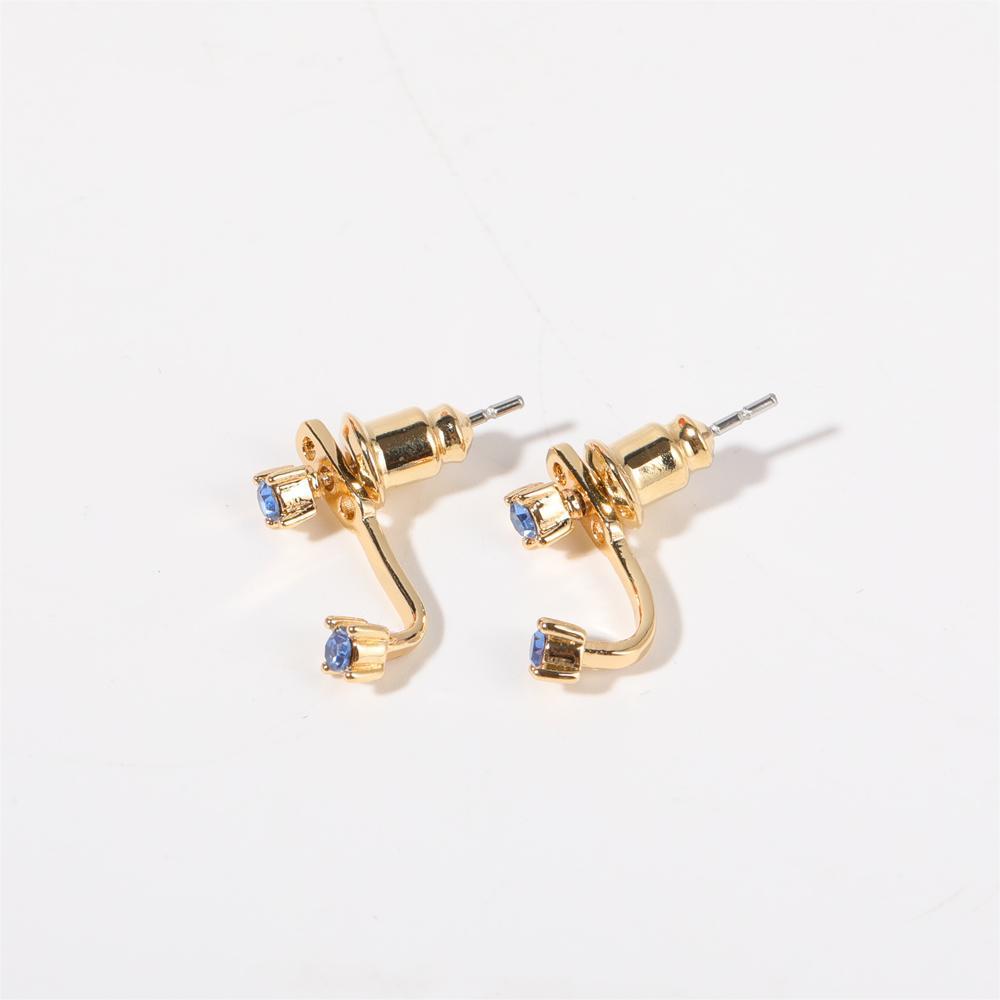 Titanium Steel Twelve Birthstone Birthstones Ear Studs