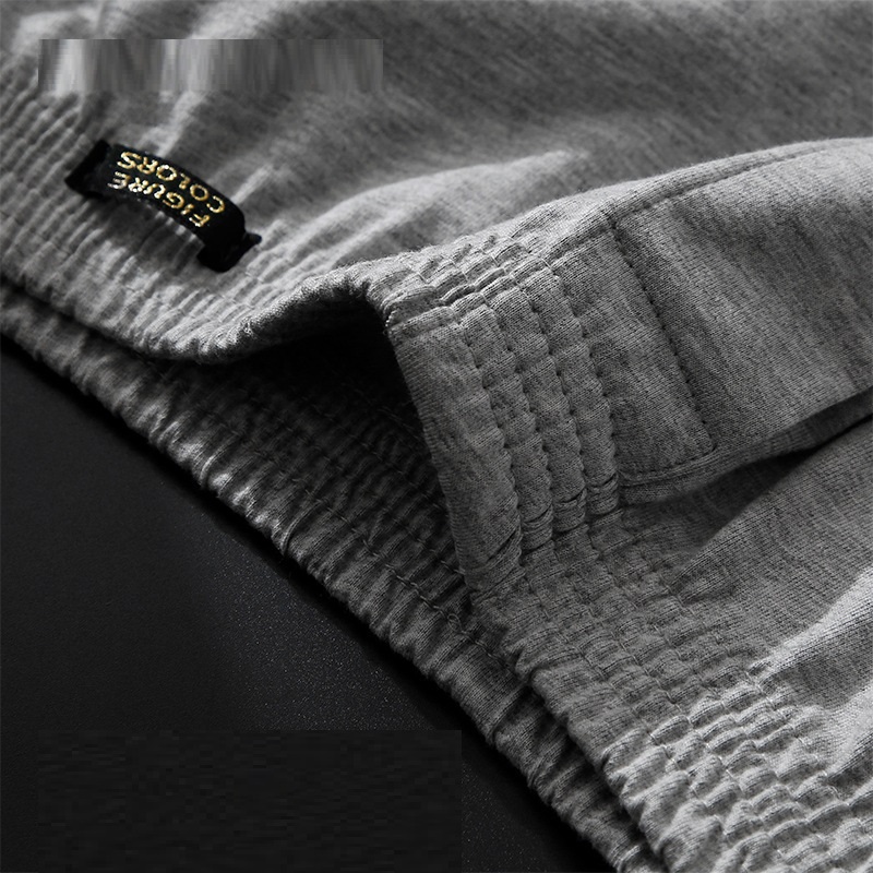 سراويل داخلية رجالية قطنية بمقاس كبير وخياطة ثلاث نقاط وسط متوسطة