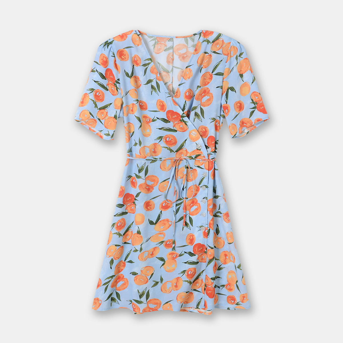 Chiffon Floral Print Midi Dress, picture 5 of 6