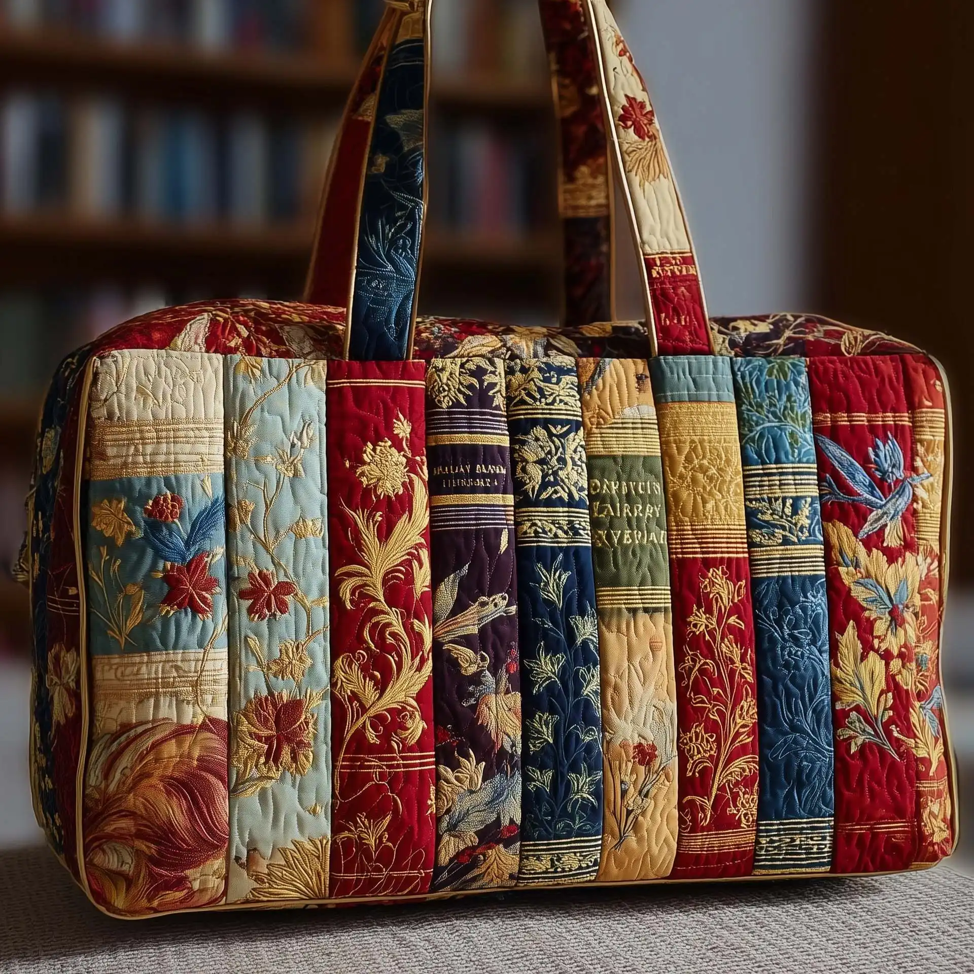 Bookwind Series Short-Distance Handheld Quilted Embroidery Travel