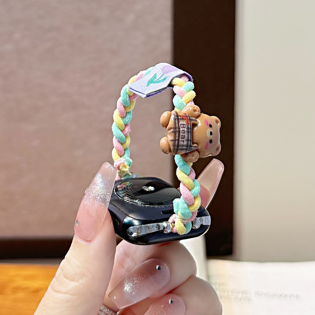 Creative Knitted Cartoon Hair Tie Watch Strap 6