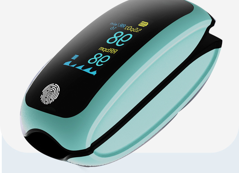 Rechargeable Pulse Monitor With Finger-press And Finger-clamp Designs