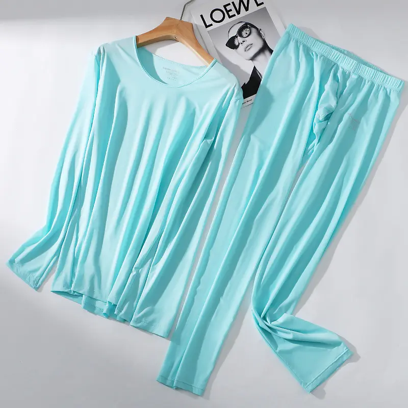 Autumn And Winter Thin Thermal Underwear Suit