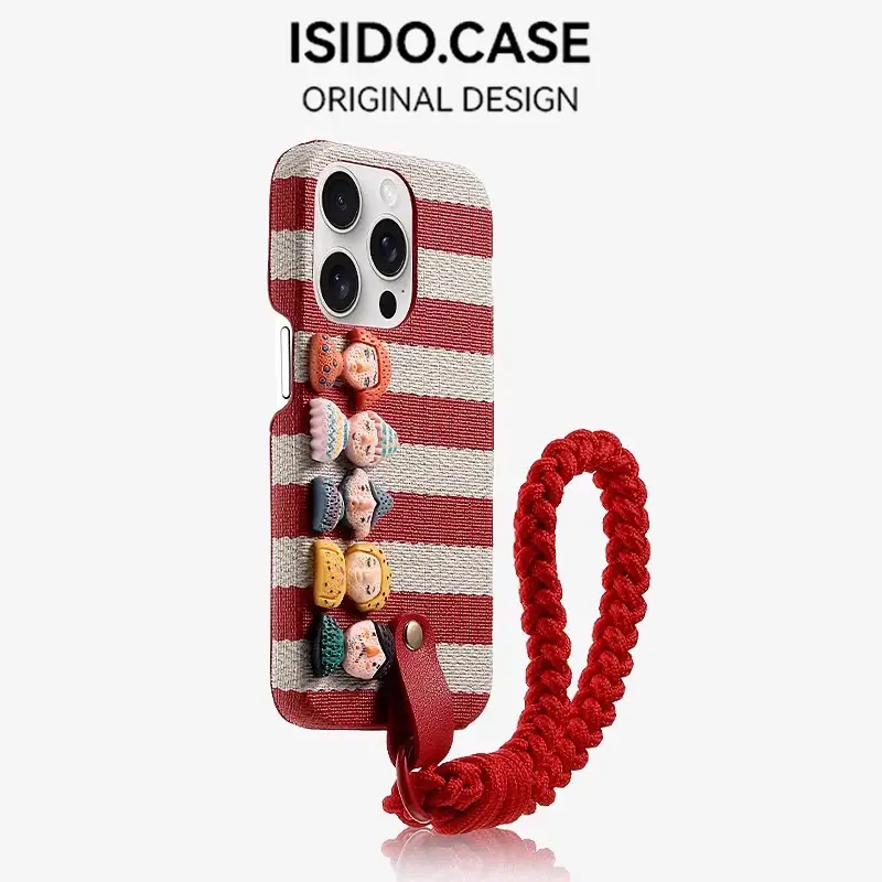 Striped Doll Suitable For Phone Case New Advanced Sense