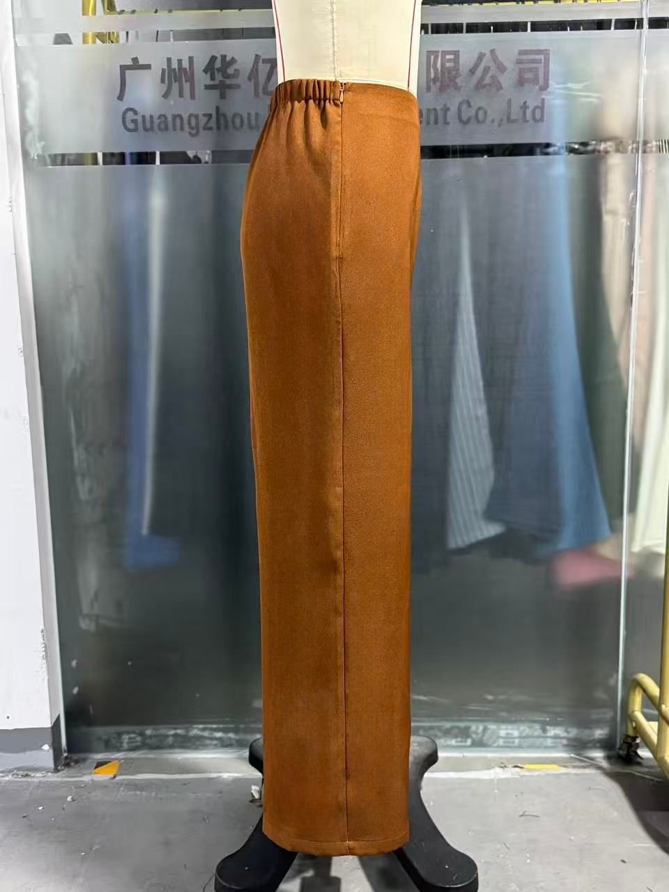 Womens Loose Straight-leg Casual Pants