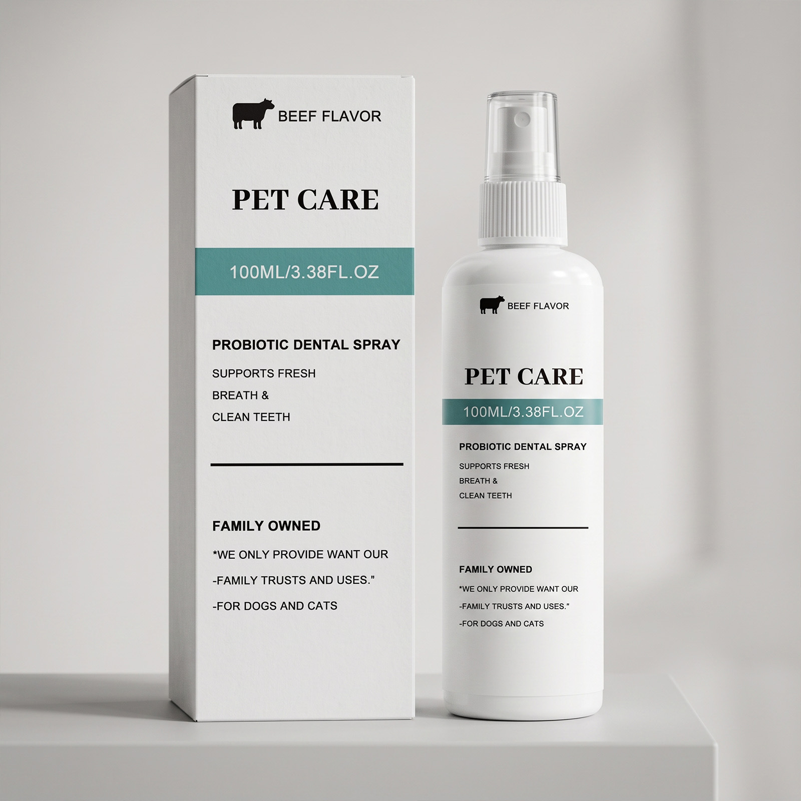 Spray de Cuidado Oral para Mascotas