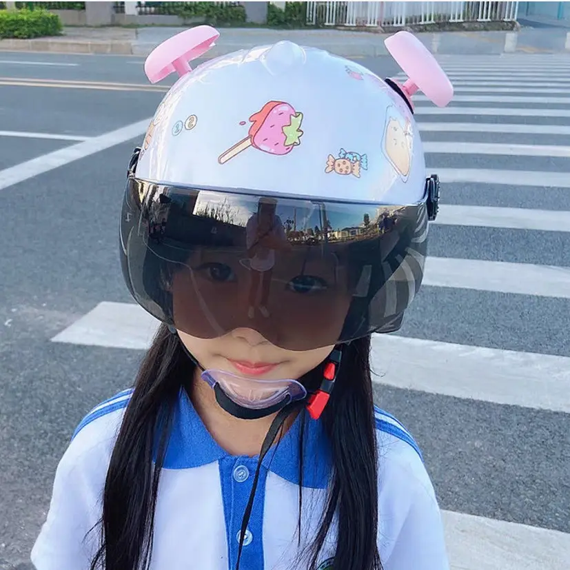 Electric Car Motorcycle Decorations Wings Helmet