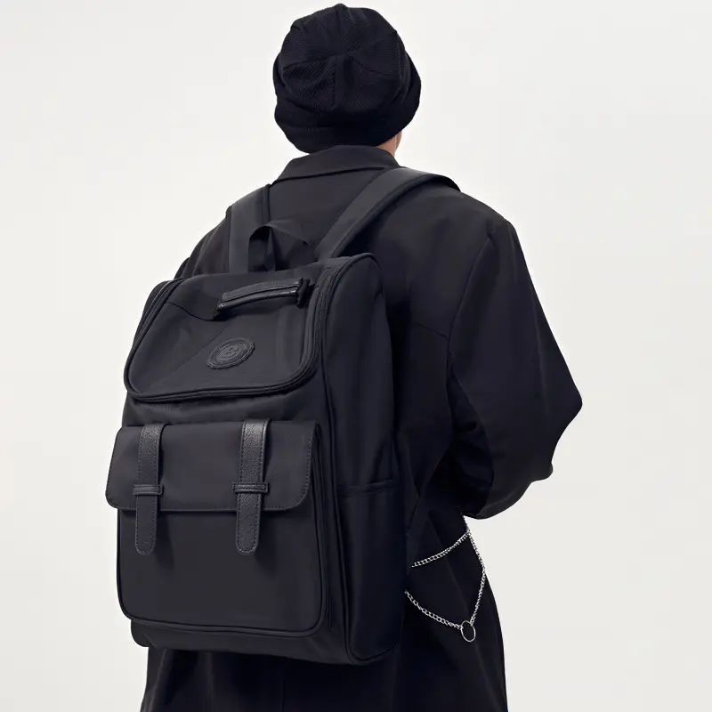 Mens Large-Capacity Travel Laptop Backpack