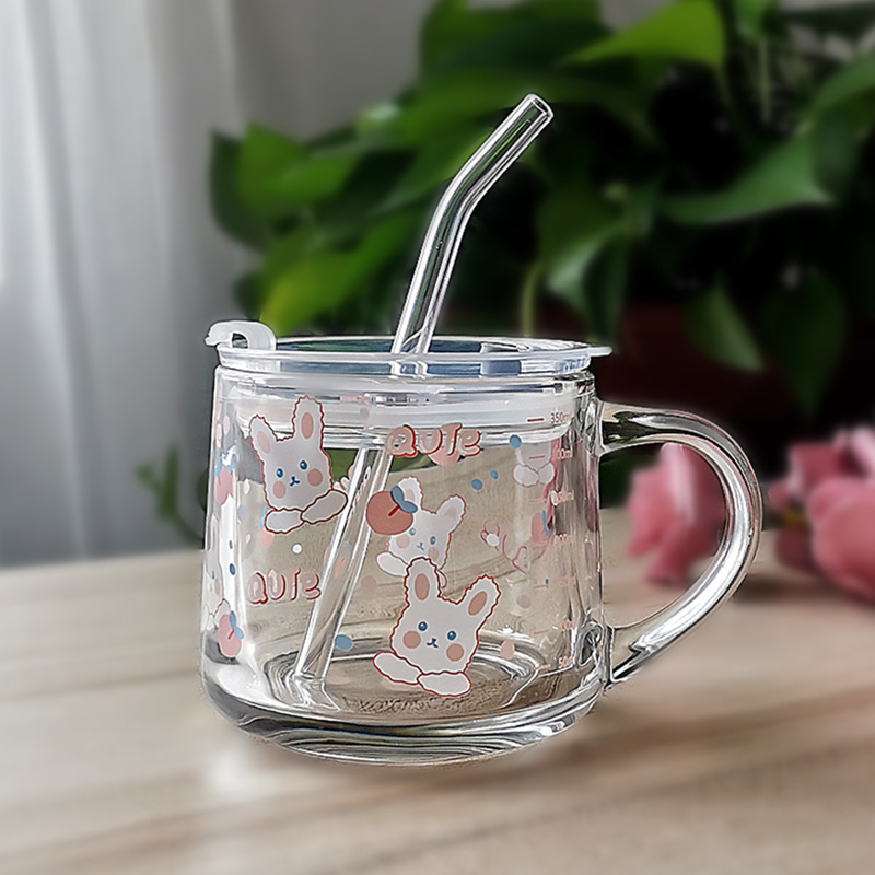 Stylish Minimalist And Uniquely Designed Glass Water Cup