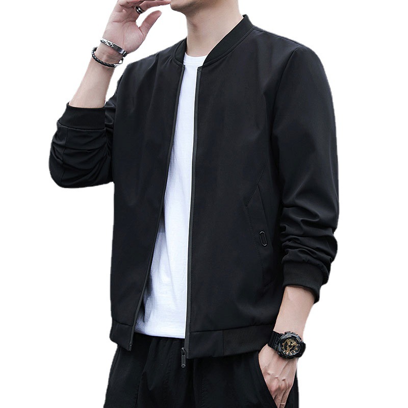 New Mens Casual Long Sleeve Jacket For Spring And Autumn