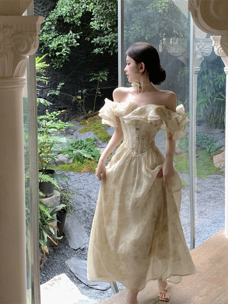 Silk Long Dress, picture 2 of 10