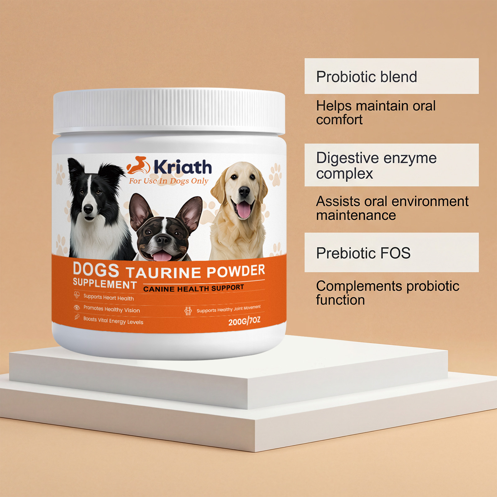 Dogs Taurine Powder Supplement