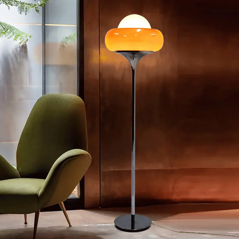 Bauhaus Style Nordic Modern Floor Lamp Eggshaped