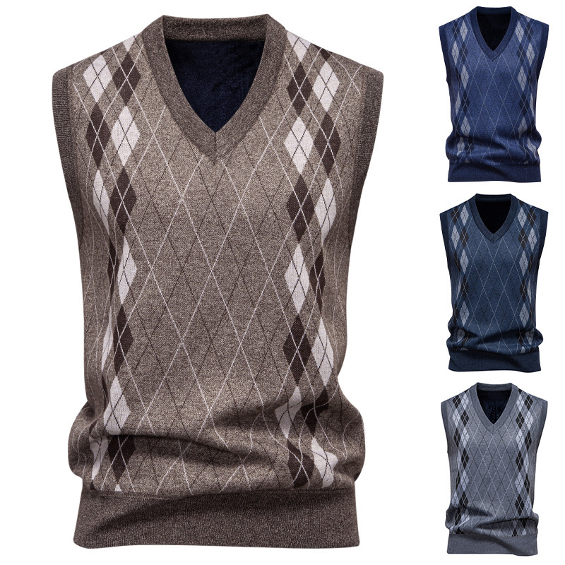 Casual Knitted Sweater Vest