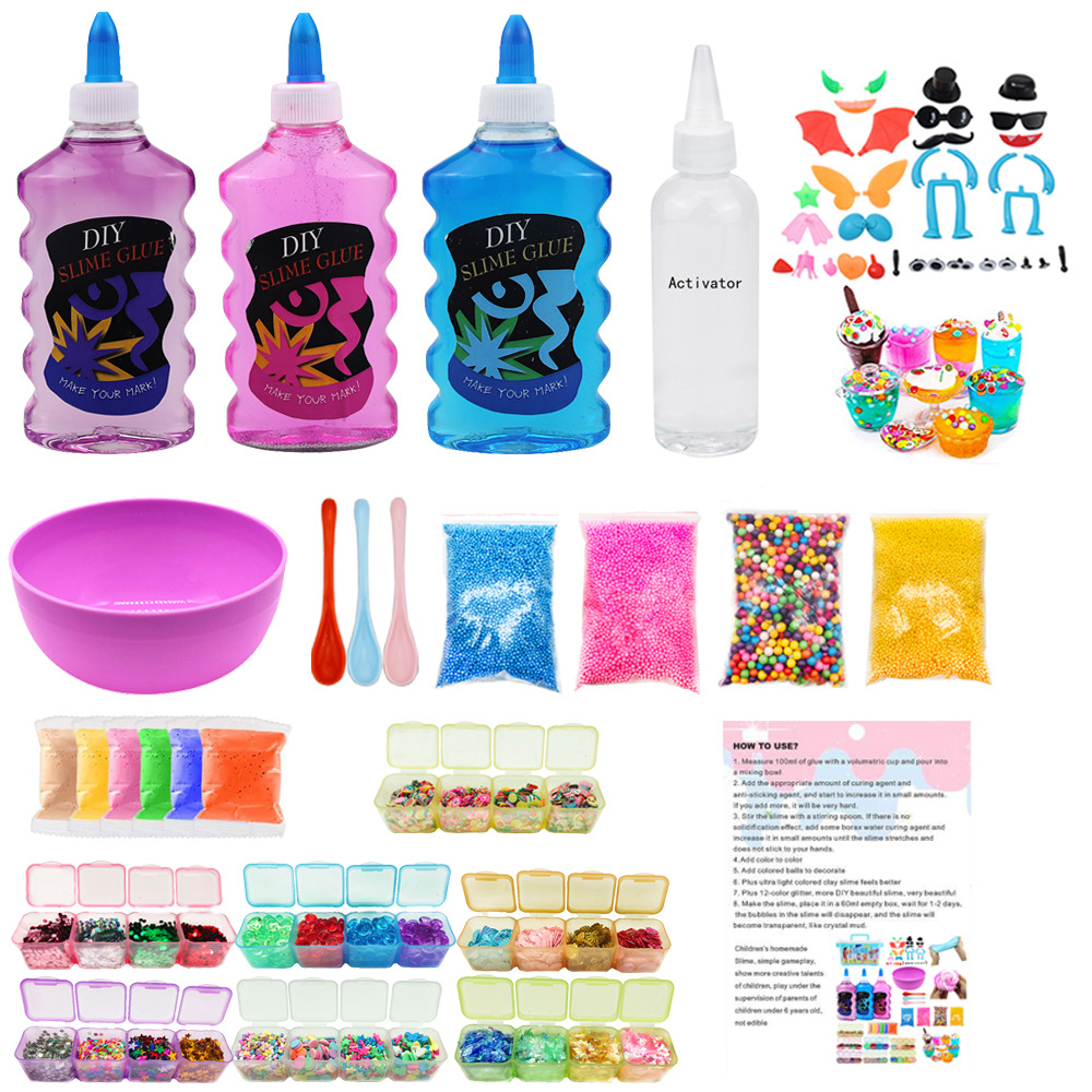 DIY Colored Clay And Crystal Mud Set — foto 4