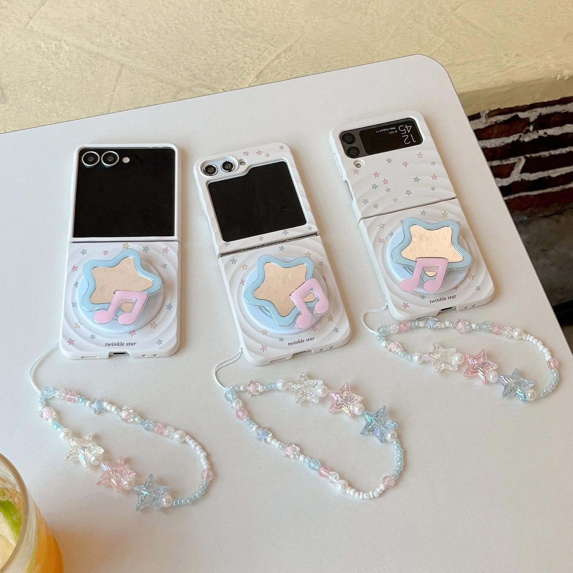 Colorful Star Folding Magnetic Protective Case