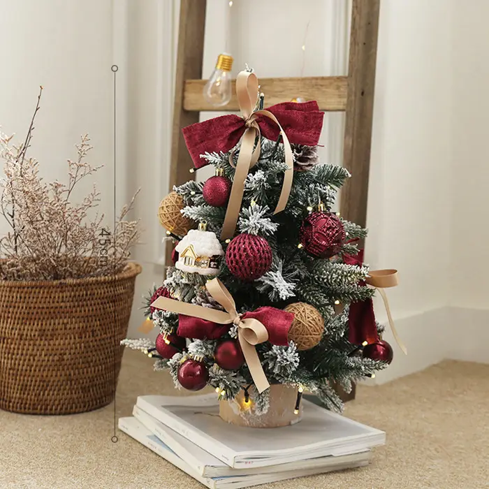 PE Mixed Christmas Tree DIY Decorations For The Desk